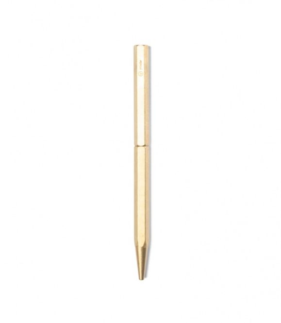 Hovedbilde Ystudio Ballpointpen Twist, messing