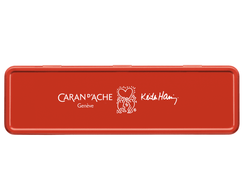 Caran D´Ache KEITH HARING Ballpoint Pen 849, White Limited Editi