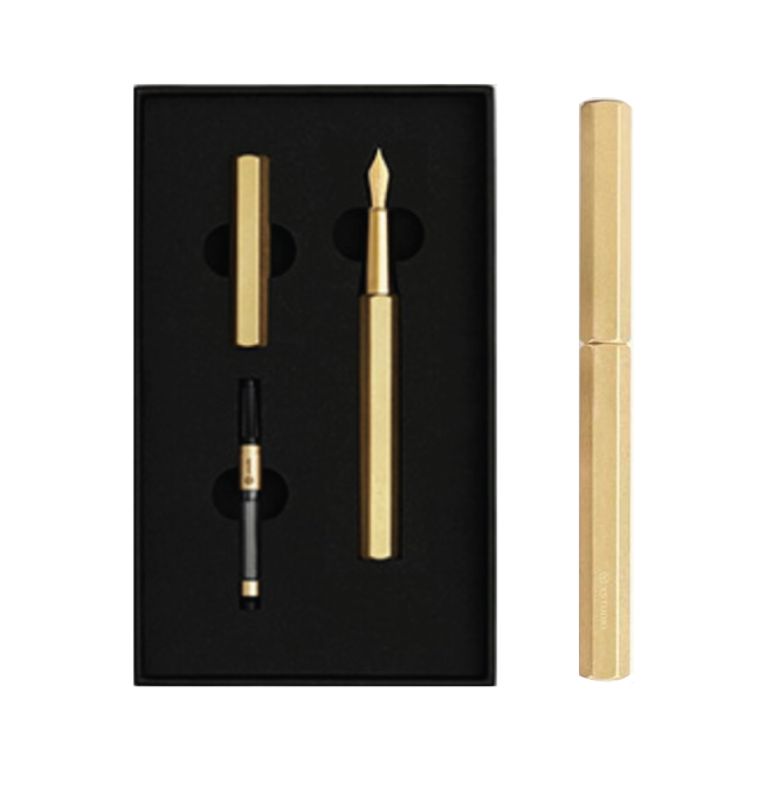 Ystudio Classic Revolve Messing Fyllepenn, Messing 