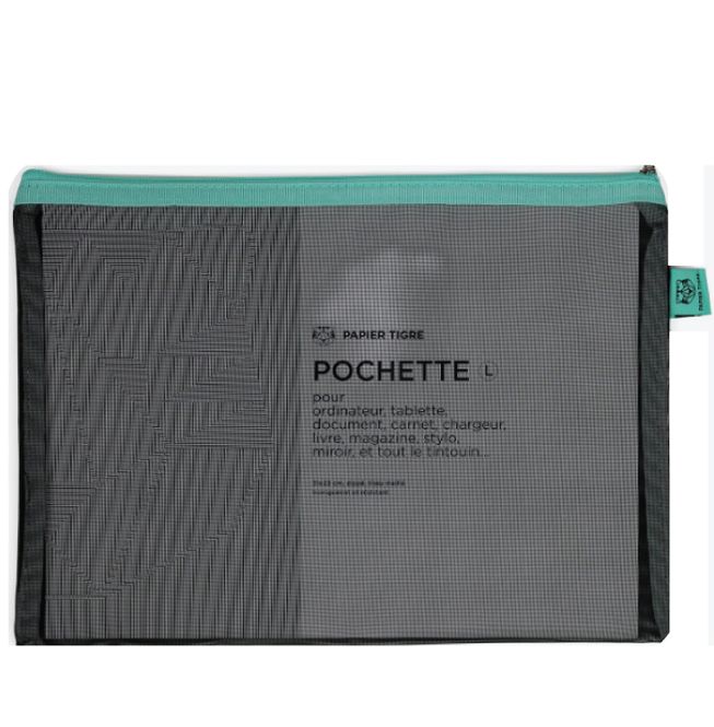 Hovedbilde Papier Tigre Pouch, Black A4