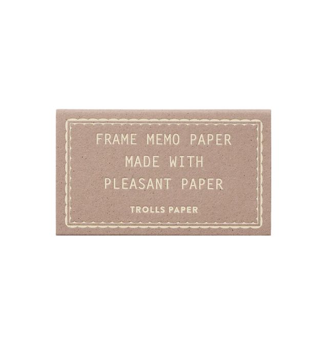 Hovedbilde TROLLS PAPER Memo Paper Frame 