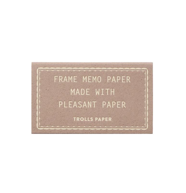 TROLLS PAPER Memo Paper Frame 
