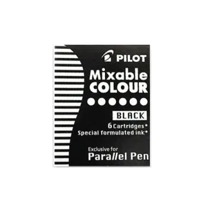 Hovedbilde Pilot Parallel Pen Blekkpatroner, Sort