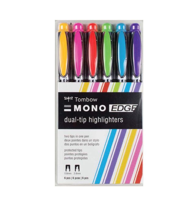 Hovedbilde Tombow Mono Highlighter, 6 tusjer