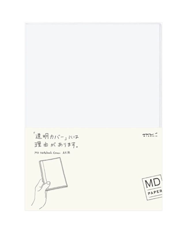MD Plastic cover til Notabok A5