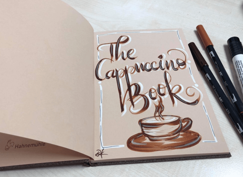 Hahnemuhle Cappuccino Skissebok, A4