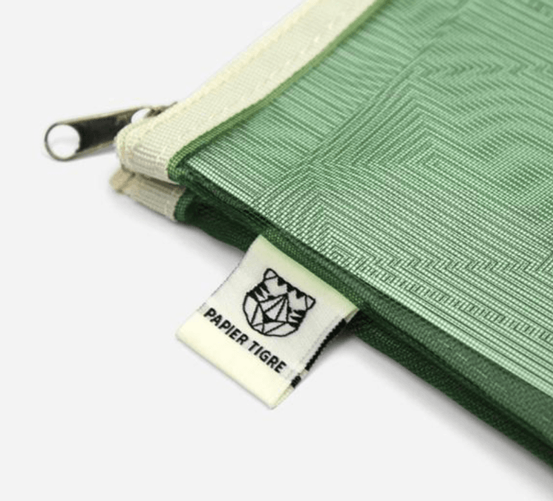 Papier Tigre Pouch, Grønn