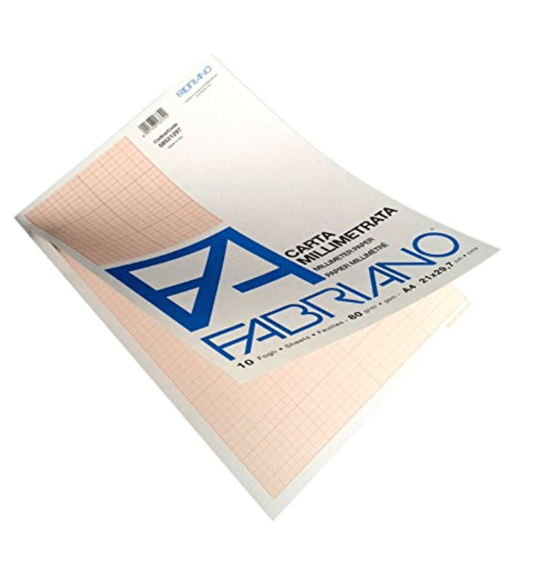 Fabriano Millimeter papir A4, 10 ark