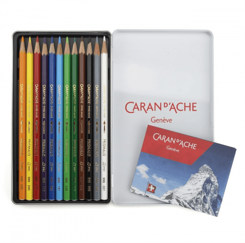 Caran d´Ache Akvarellblyanter 12 stk