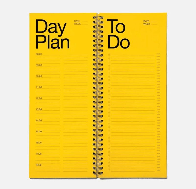 Marjolein Delhaas Things To Do Block, Yellow