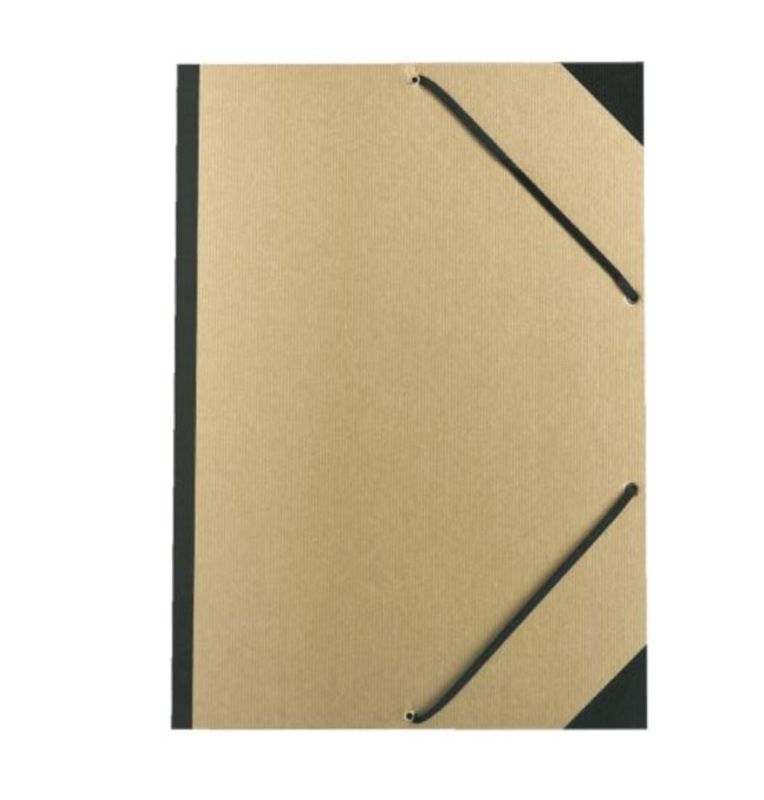 Execompta mappe A4, Sort og Craft