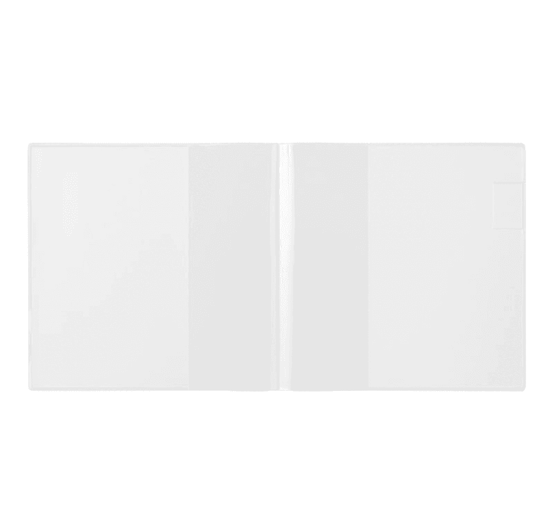 MD Plastic Cover til notatbok A5 Square