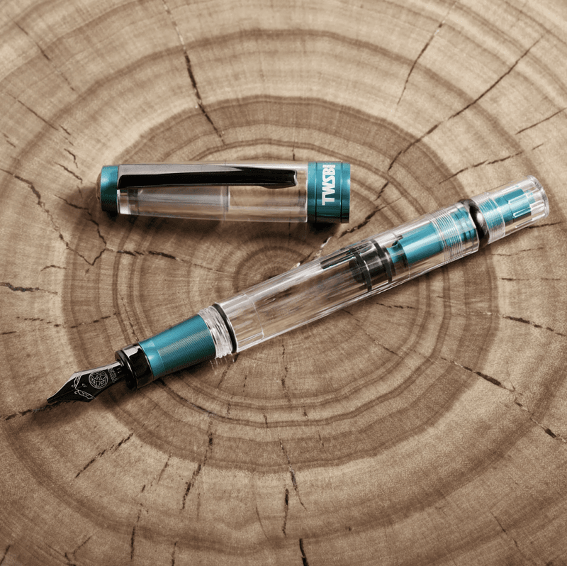 TWSBI Diamond 580 AL R Fyllepenn Caribbean with Onyx