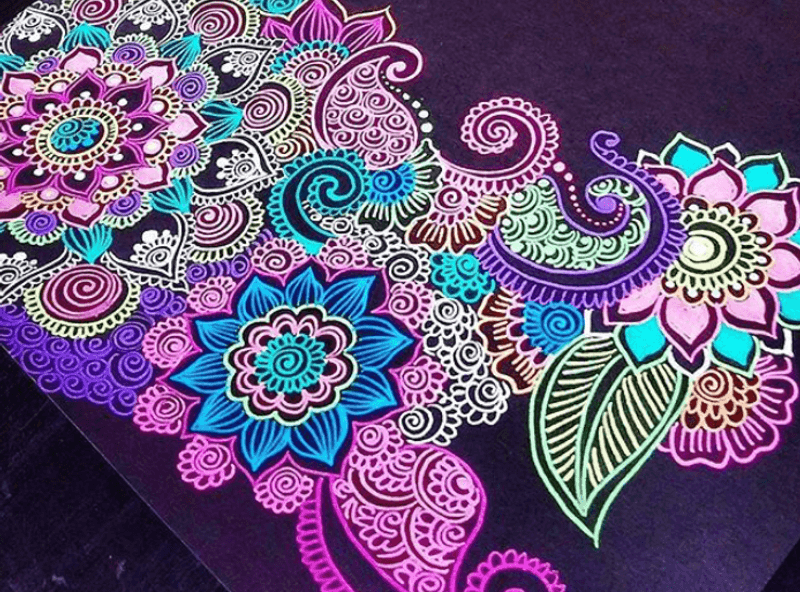 Sakura Gelly Roll Pen, Moonlight Botanic  3 stk