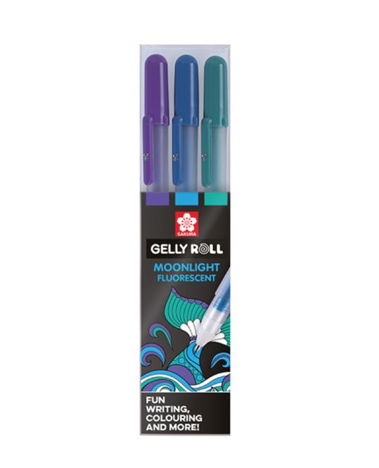 Hovedbilde Sakura Gelly Roll Penner Moonlight Fluorescent 3 ...