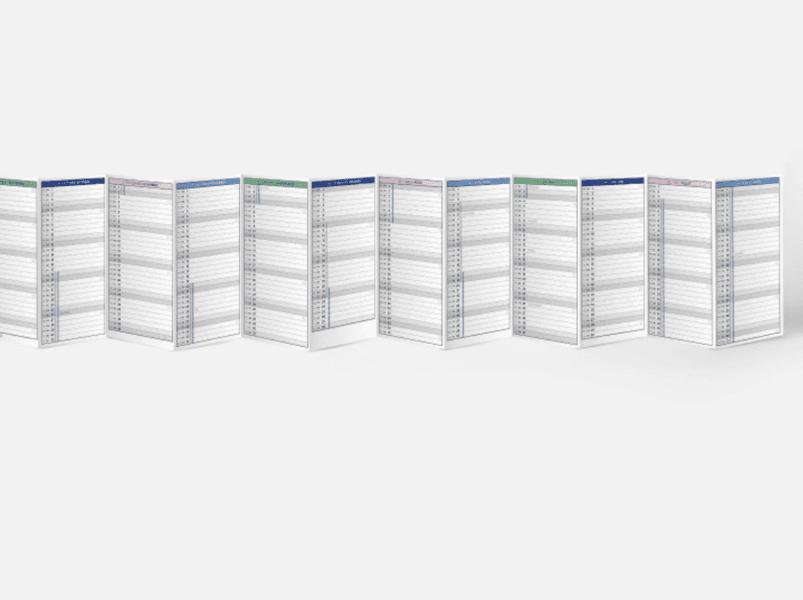 Papier Tigre 2025/2026 Kalender/ Start 1 Sept. TILE