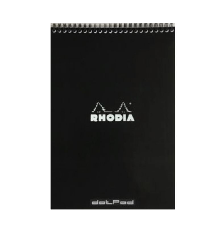 Rhodia Notatblokk Dots, topp-spiral A5