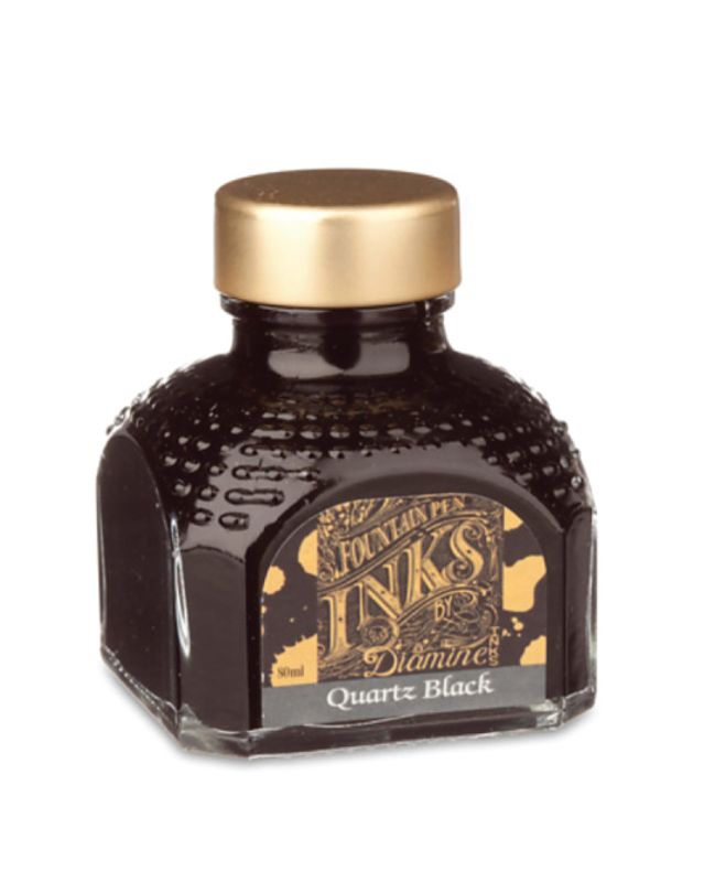 Diamine Blekkhus 80 ml, Blue Black