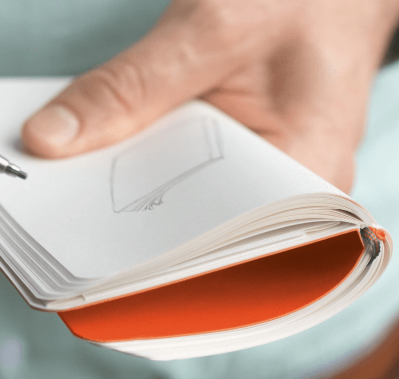 LT Notatbok B6+ Softcover Plain, Sort