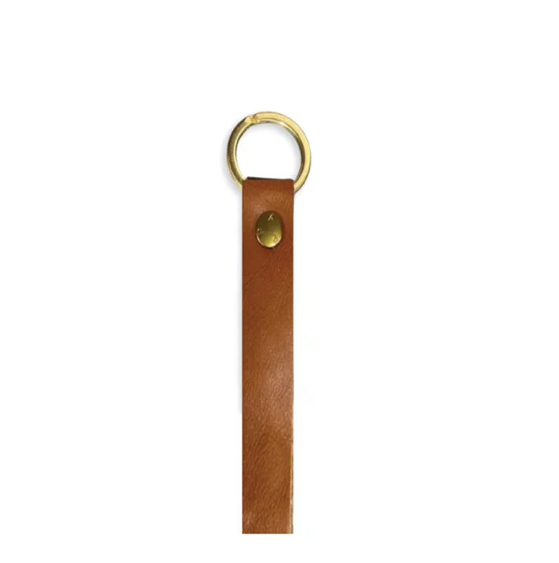 P.A.P Nøkkel ring Skinn