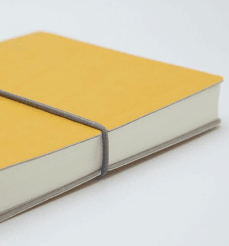 CIAK Notatbok Gul, Plain/ Linjer