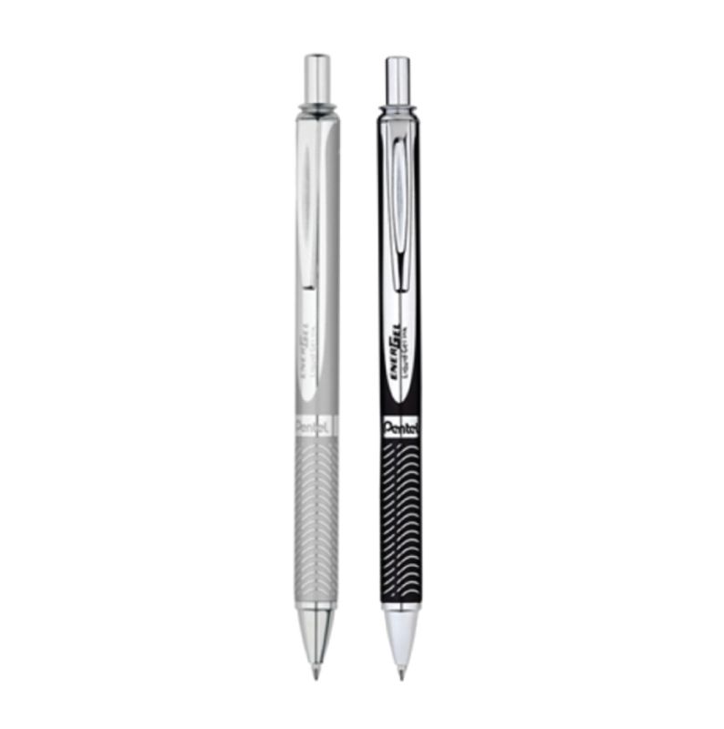 Pentel Energel Alloy Pen sort blekk 0,7