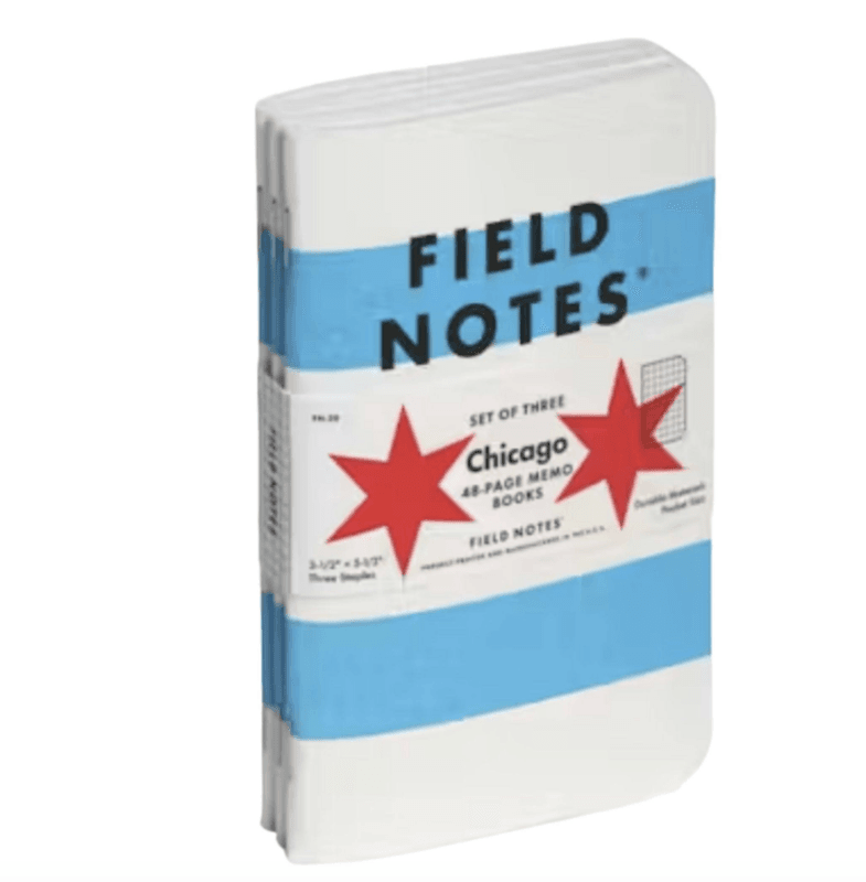 Field Notes Chicago Edition 3 stk P