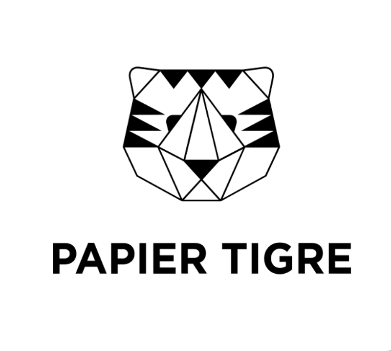 Papier Tigre Penal, Transparent gul/ grønn