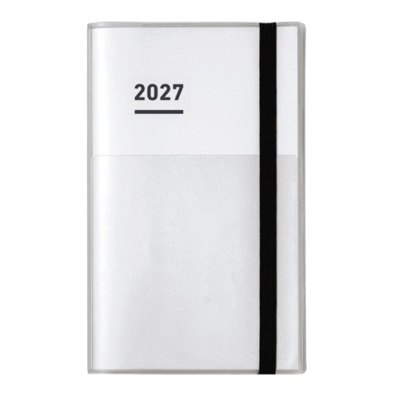 Kokuyo Jibun Techo First Kit 2027 A5, Slim White 
