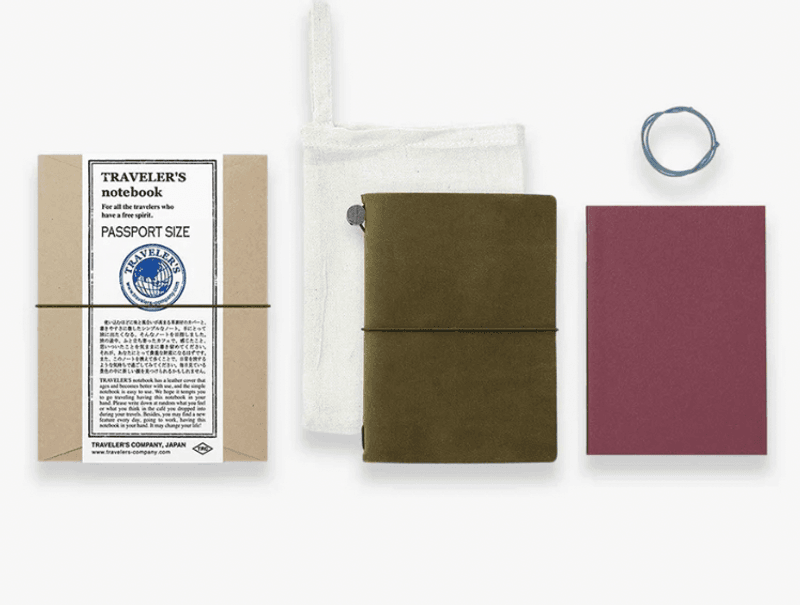 Traveler`s Notebook Passport, Olive - LUSH DIVE AS