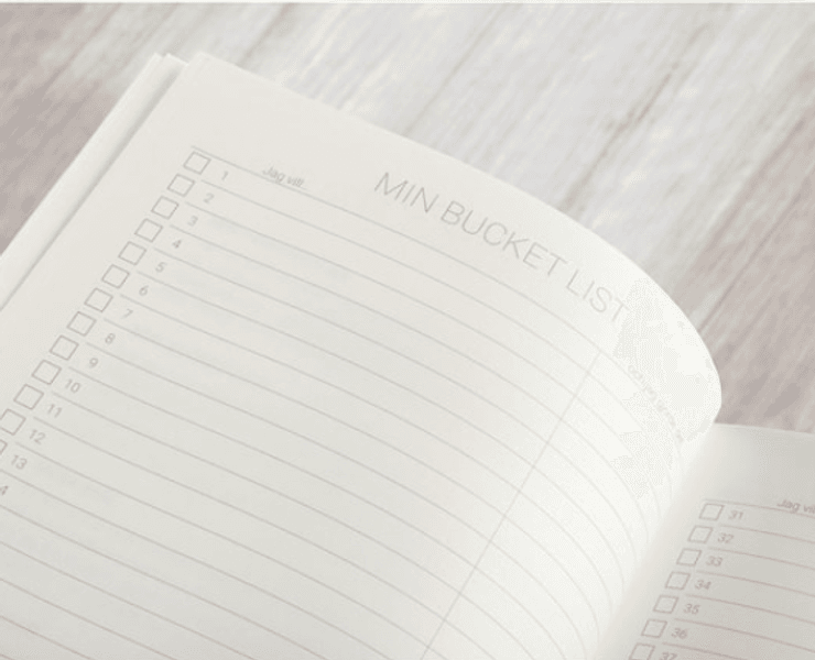 Paperstyle 5-&aring;rs dagbok A5, Rough Linen