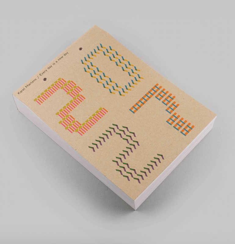  Karel Martens Daily Calendar 2027 - NEW!