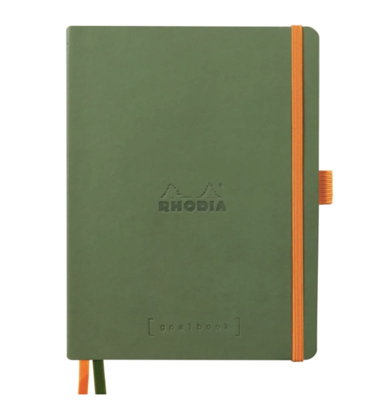 Rhodia Goalbook, Dots A5, Sage Ny FARGE