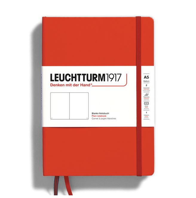 Hovedbilde LT Notebook  A5 Hardcover, Fox Red