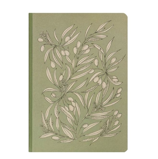 Hovedbilde CF Jardin Notatbok  Linjert A5, Green