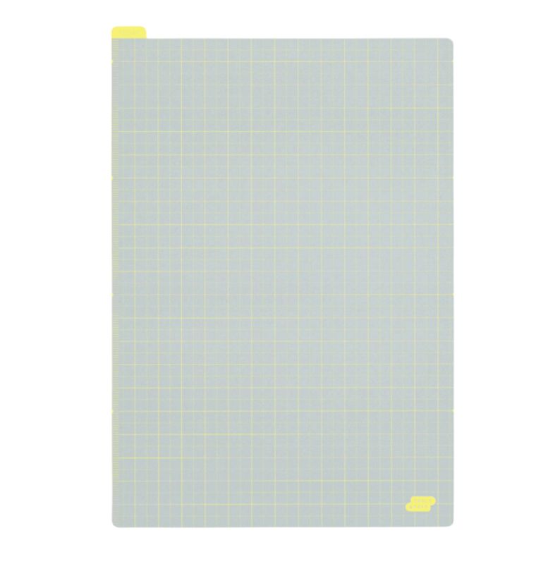 HOBONICHI Pencil Board for A5 Size, Ice Grey/ Yellow
