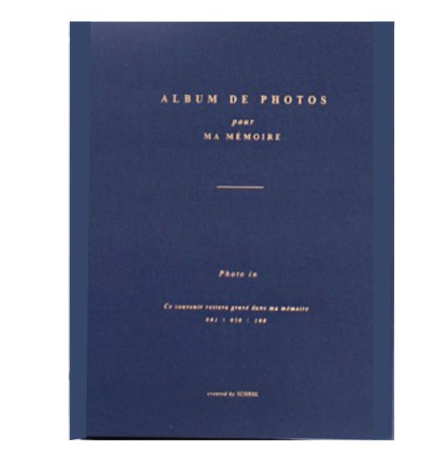 Hovedbilde Iconic Fotoalbum, Navy/ Sort