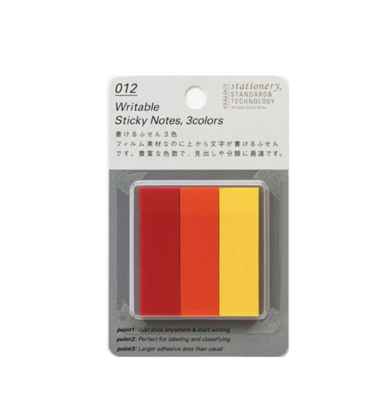 Stalogy Writable Sticky Notes, 15x50 cm Set A
