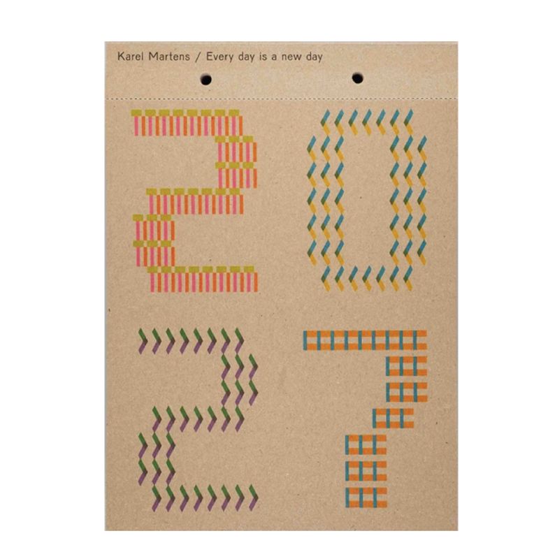 Karel Martens Daily Calendar 2027 - NEW!