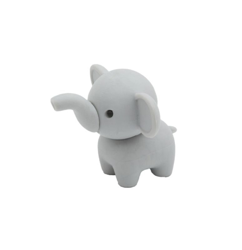 IWAKO Puzzle Viskelær, Elephant