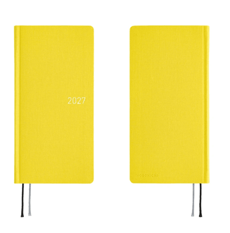 HOBONICHI Weeks 2027 Canaria Yellow