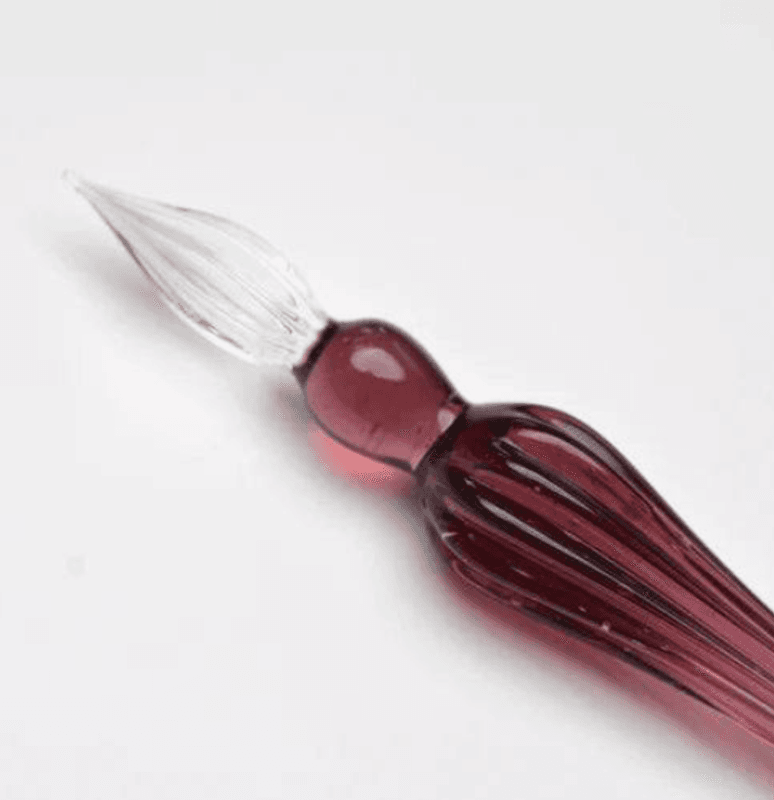 Herbin Glass Dip Pen, Violet