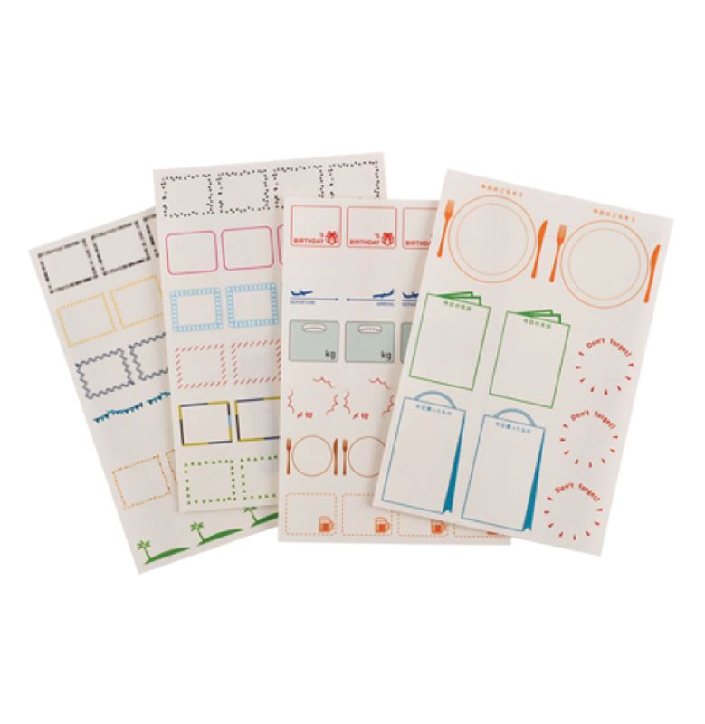 HOBONICHI Frame Stickers B