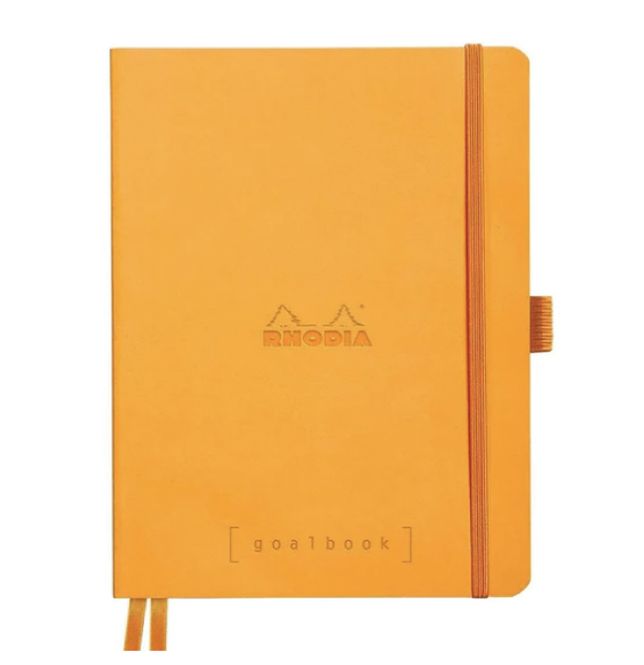 Hovedbilde Rhodia Goalbook, Dots A5, Orange Ny FARGE