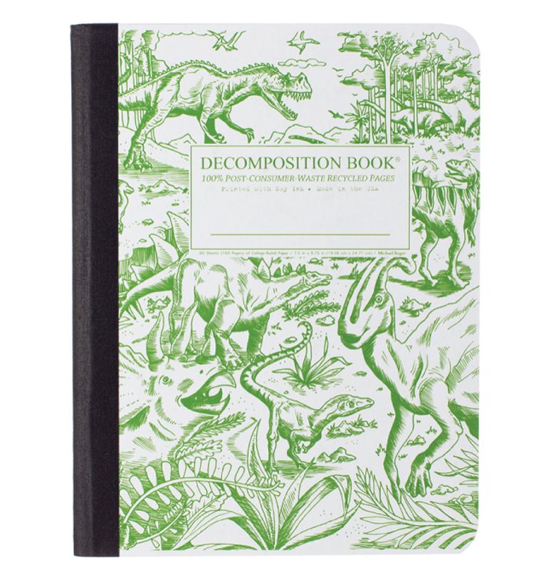 Decomposition Notatbok DINOSAURS B5