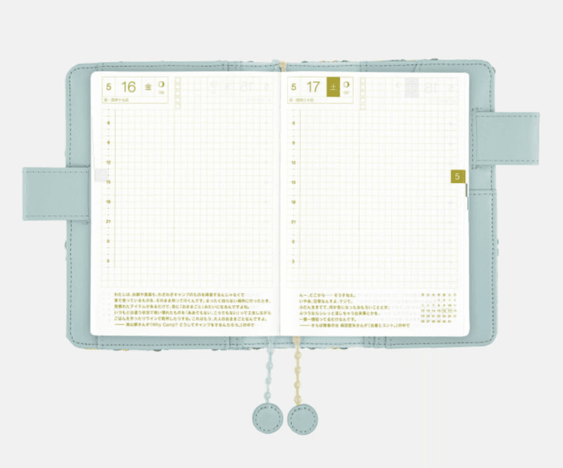 HOBONICHI Cover Jellybeans +Tambourine,  A6