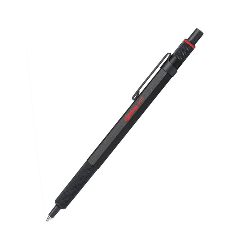 Rotring 600 Ballpointpen, Sort
