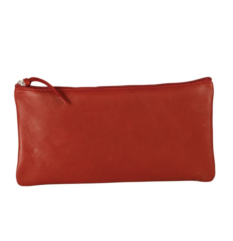 Claire Fontaine Skinnpenal Flat modell, Ruby Red