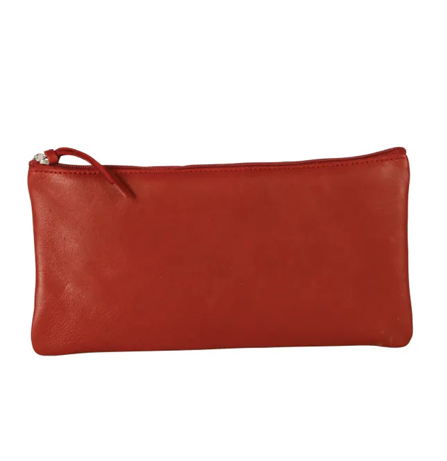 Hovedbilde CF Skinnpennal Flat modell, Ruby Red
