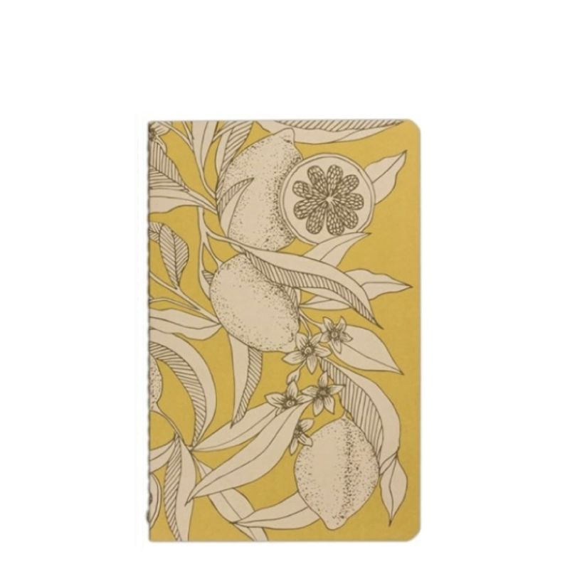 CF Jardin Notatbok  Linjert, Yellow 2